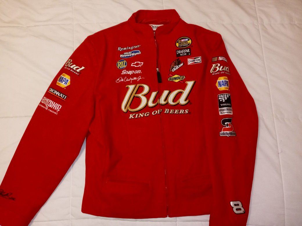 Ladies Chase authentic Dale Earnhardt Budweiser jacket