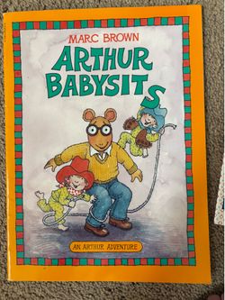 Arthur Adventures ‘ARTHUR BABYSITS’ Original Signed Marc Brown 1993