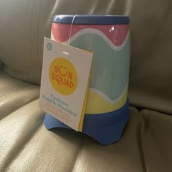 Multicolor Bubble Machine Sun Squad New With Tags Requires Batteries Summer Fun