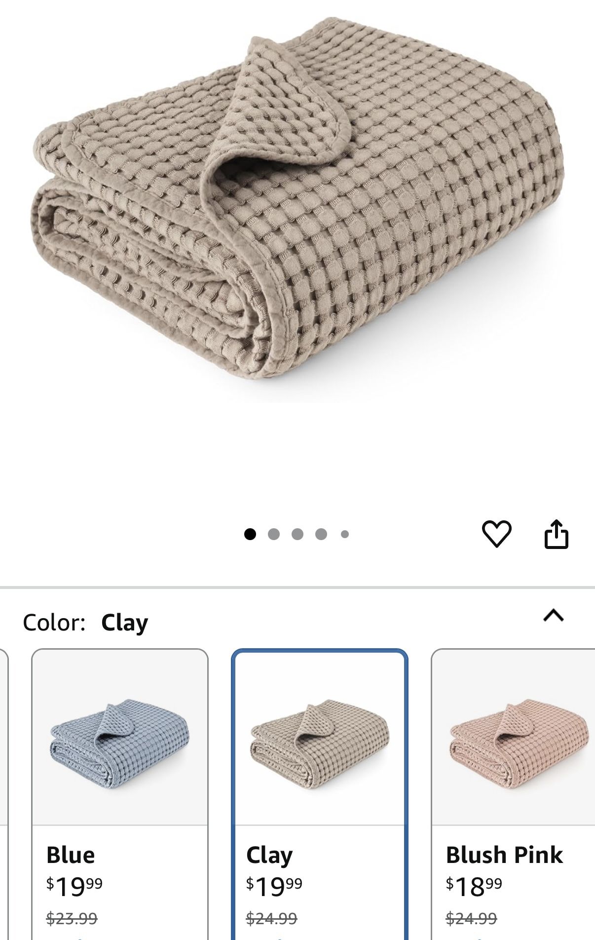 Baby Waffle Blanket