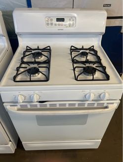 Hotpoint 30” Gas Range – White – $380