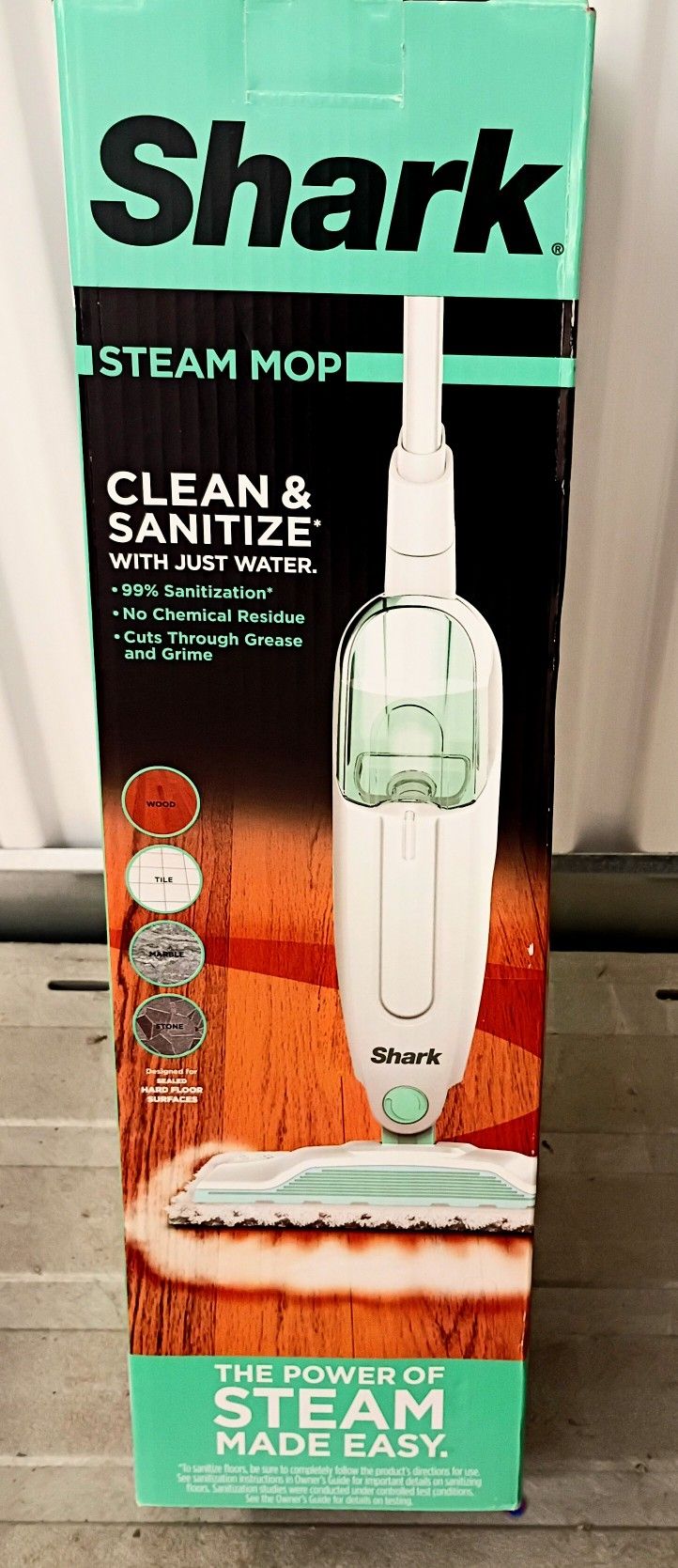 BRAND NEW SHARK STEAM MOP MAKE ME AN OFFER