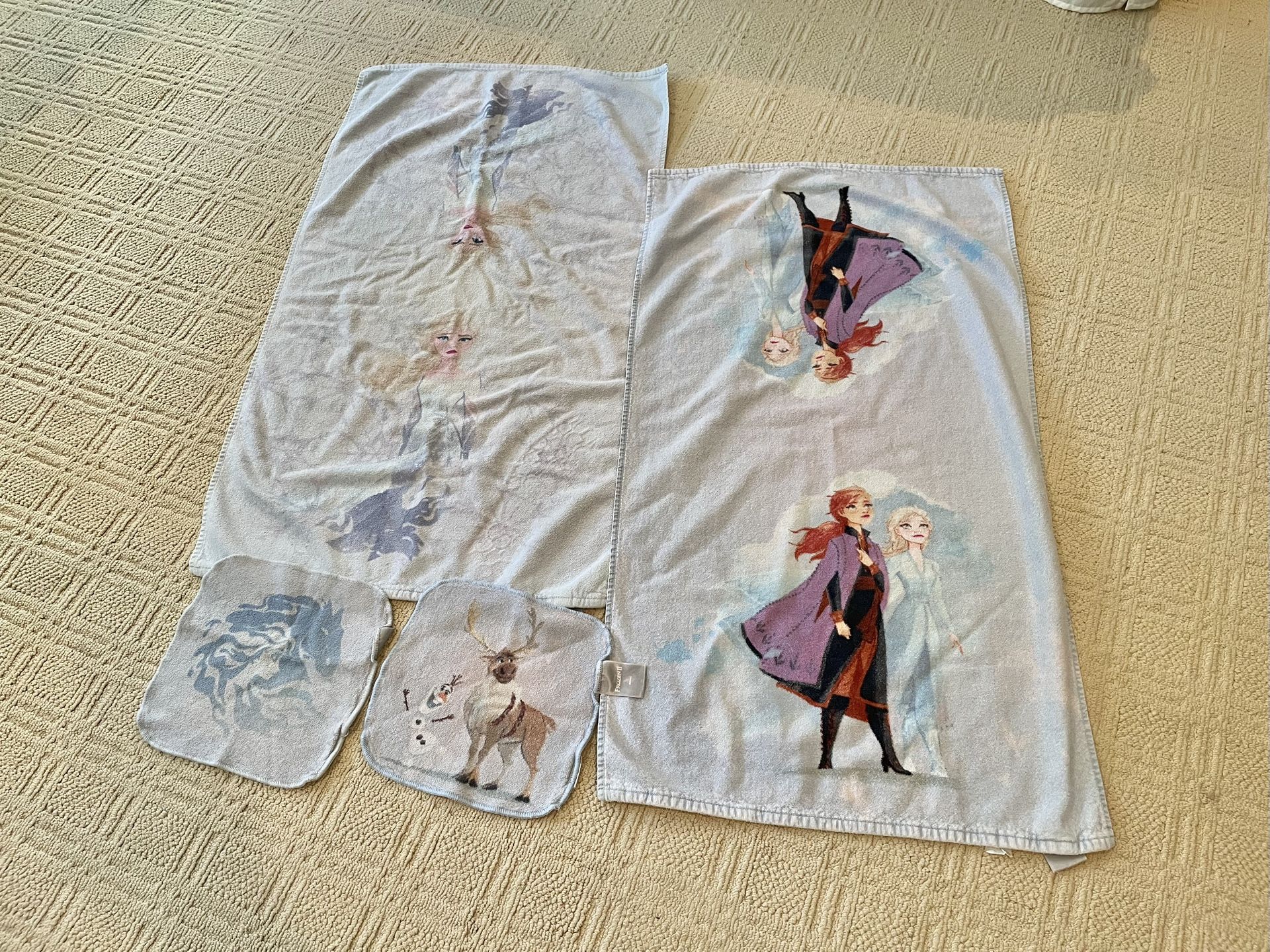 Free Disney Frozen Anna Elsa Towels and Cloths