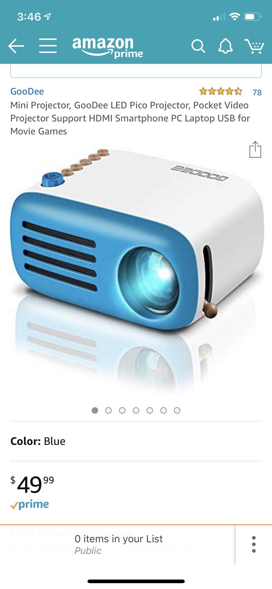 Mini projector