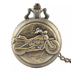 Brand new Motorcycle pocket watch 