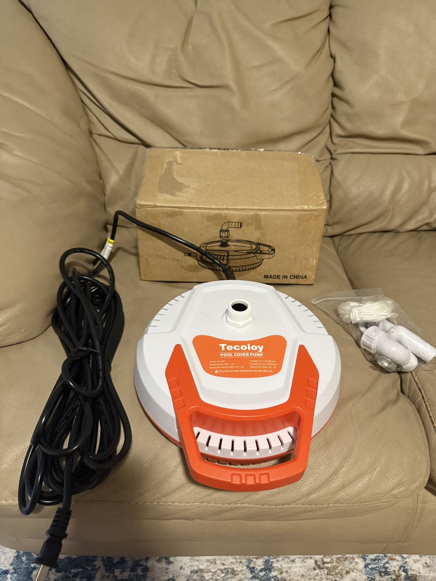 Automatic Pool Cover Pump