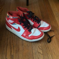 Air Jordan 1 Mid SE 'Barcelona Sweater'