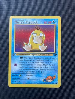Misty’s Psyduck 1st Edition NM/Mint
