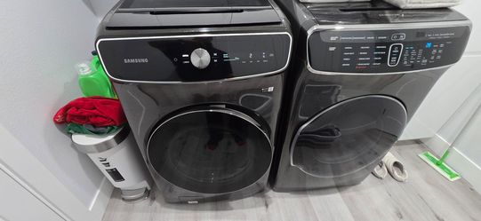 Samsung FlexDry™ Smart Electric Dryer (Black Caviar) - Dual Dryer & Steam