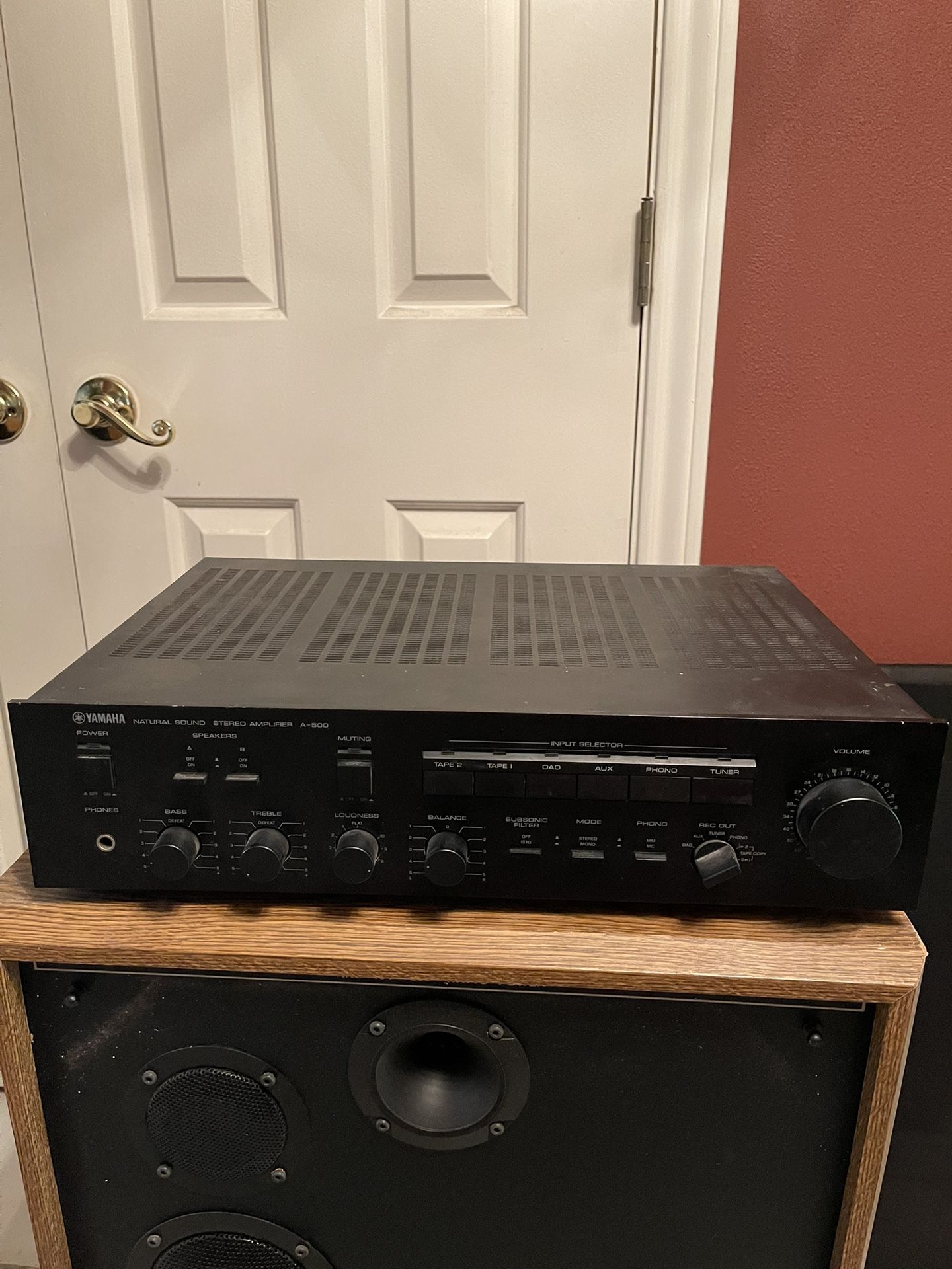Yamaha Amplifier (AMP) A-500 vintage