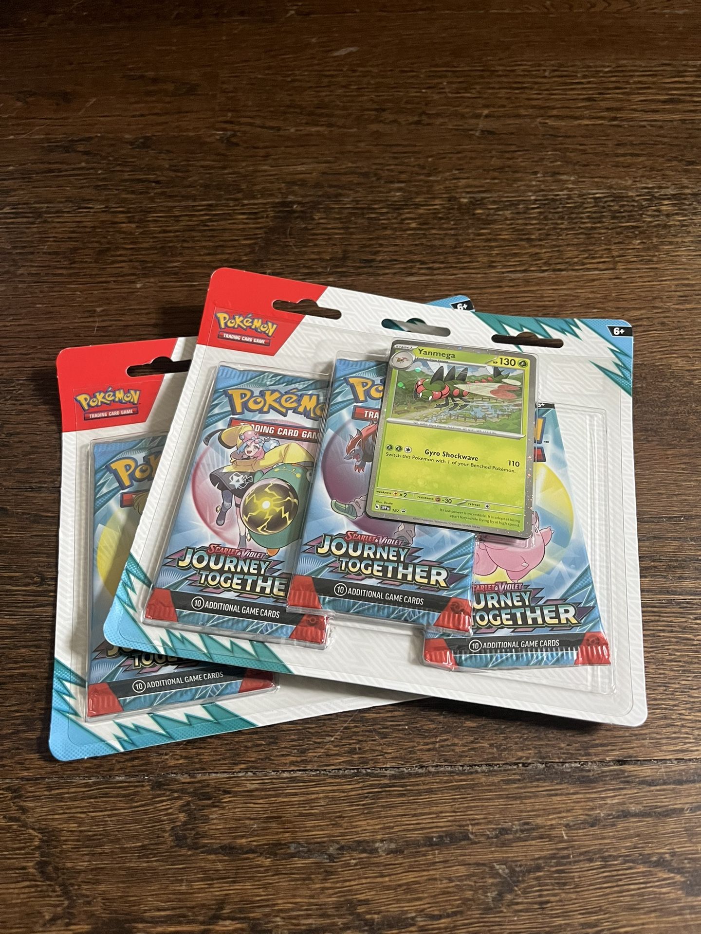 Pokemon Scarlet & Violet Journey Together 3 Pack Blisters