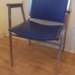 3 Vintage Steelcase Style Arm Chairs 