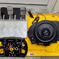 PC, PS4, PS3, ThrustMaster Force Feedback Racing Sim Cockpit
