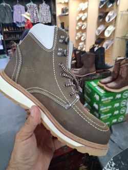 Botas De Piel De México Cómodas Para Trabajar 