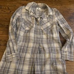 Old Navy Blanket Plaid Shirt