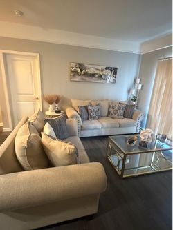Sofa love seat 2 pieces