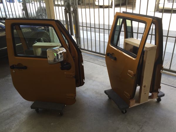 Jeep Wrangler Jk Jl Door Storage Dollys For Sale In West Los