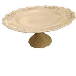 Vtg Grace's Teaware Pedestal Cake Plate