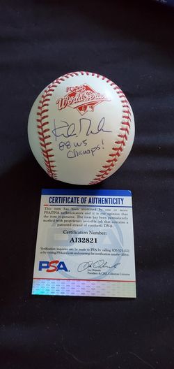 Kirk gibson Dodgers signed baseball