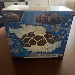 Stellar Crown Elite Trainer Box/ETB (Pokemon Cards, Sealed)