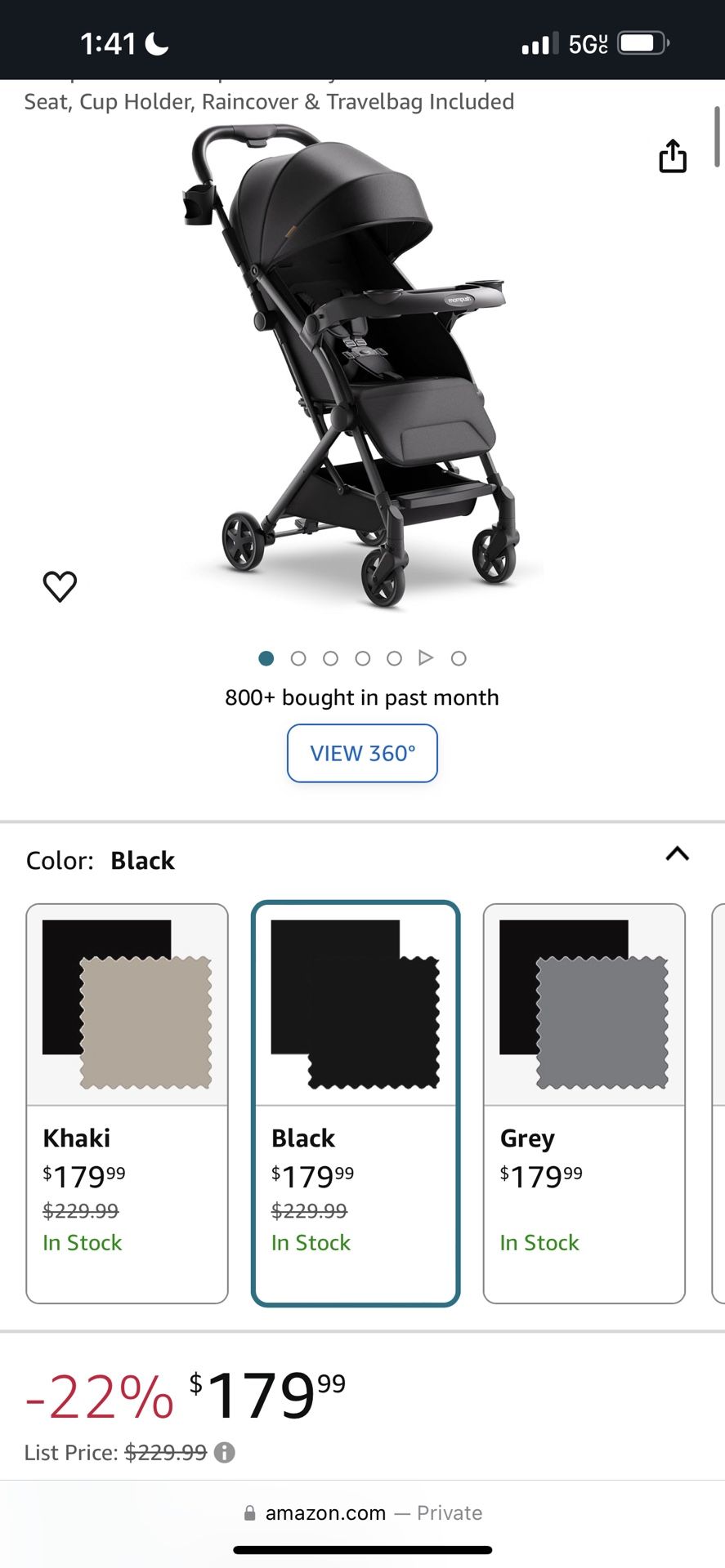 Mom push stroller 