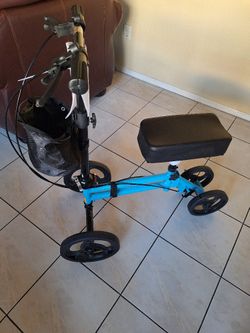 Knee Scooter Brand New With Large Front Wheels 