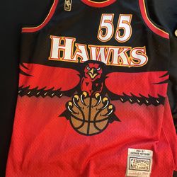 Mutumbo Hawks Jersey Size Large