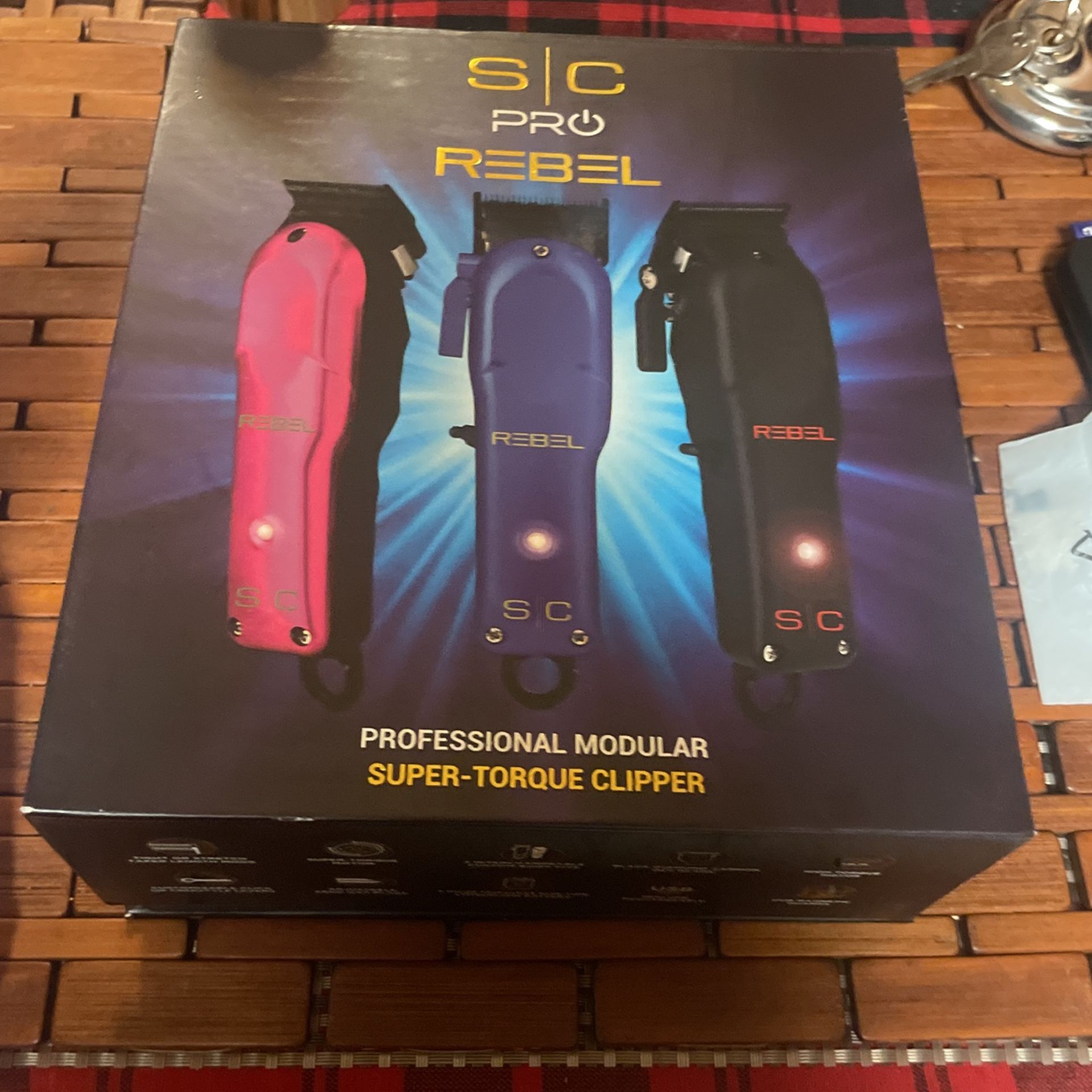 StyleCraft Rebel Professional Super-Torque Modular Cordless Hair Clipper | SC601
