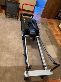 AeroPilates Reformer with base and trampoline