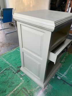 Wooden nightstand