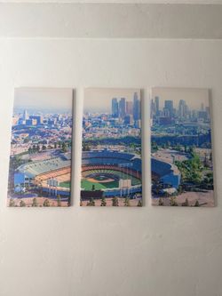 Dodger stadium Canvas