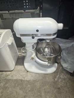 Kitchen aid mixer, and bread maker