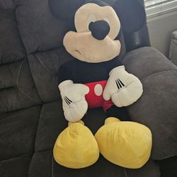 Large Disney Baby Mickey Mouse Plush – Excellent Condition