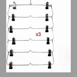 3 Multi Pant/Skirt Hangers Get Organized For The New Year