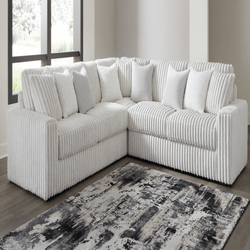 Ashley Light Gray L-Shaped Sectional – Like New, 3 Pieces - Winfield, AL