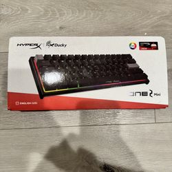 HyperX x Ducky One 2 Mini Mechanical Gaming Keyboard (Black)