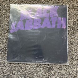 Original 1st Press Black Sabbath Album 