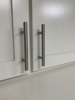 Brushed Steel Cabinet Handles