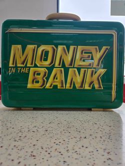 WWE Money in the Bank briefcase & book!