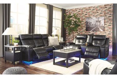Theater Reclining couch and Loveseat