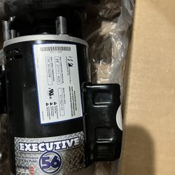 Waterway Executive 56-Frame 4HP Single-Speed Spa Pump, 2in. Intake, 2in. Discharge, 230V (contact info removed)-1D
