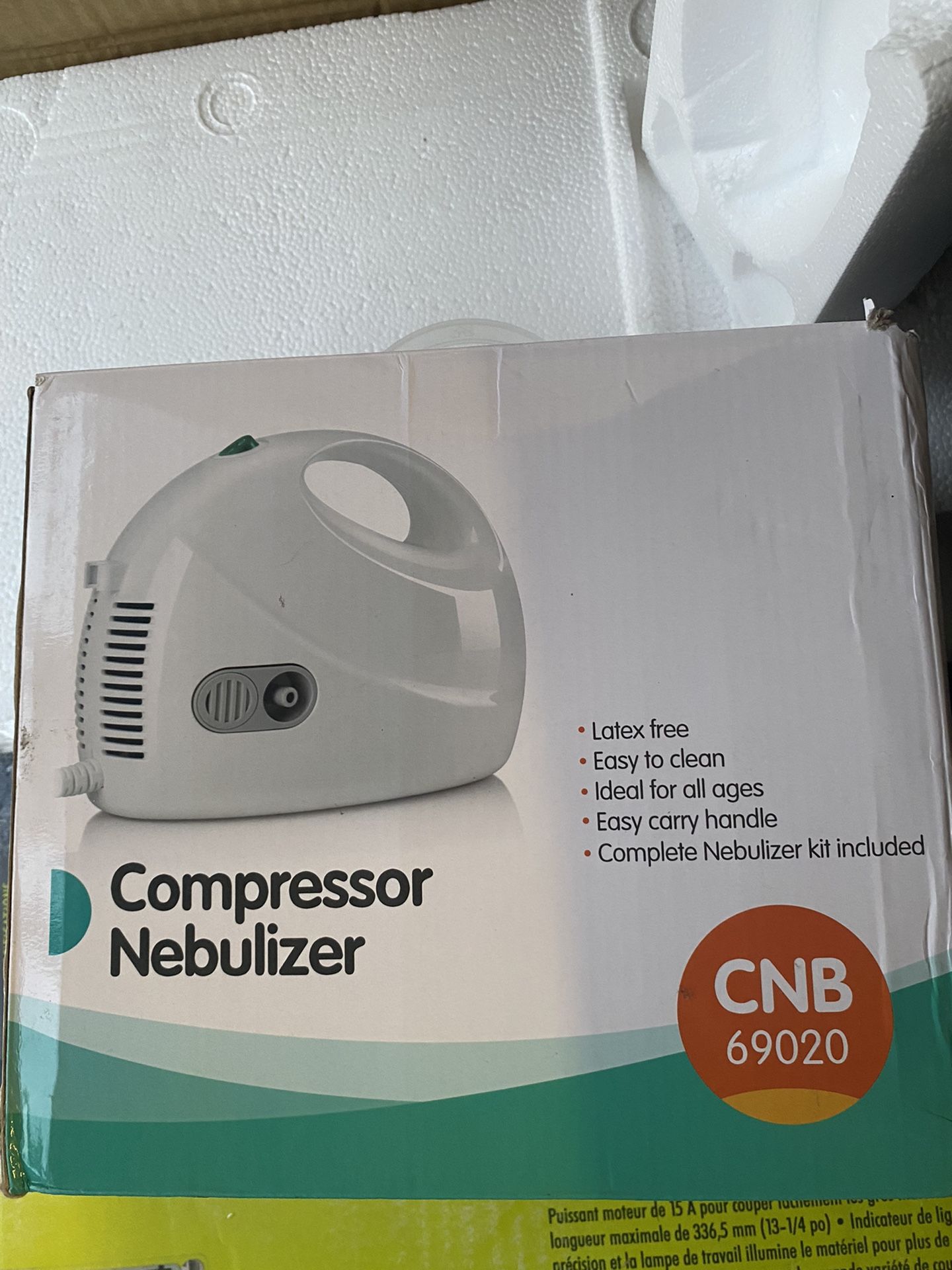 Portable Compressor with One Set of Accessory Kit Daily Use for Adults and Kids