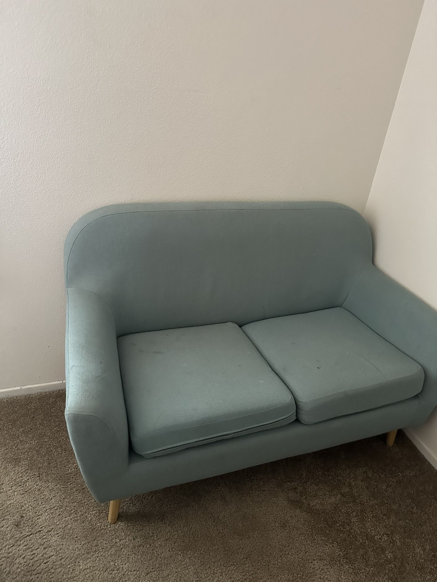 Turquoise Small Couch