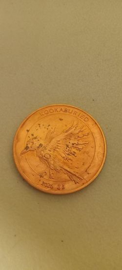 1 Oz.  AVDP. Copper Round