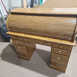 Vintage Roller Top Desk