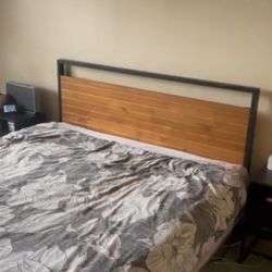 Full Wood Bed Frame 