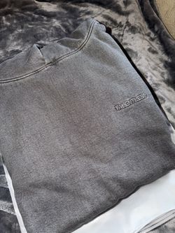 Talentless Men’s XL Hoodie New In Bag - Embroidered Grey High Quality - Delivery Available