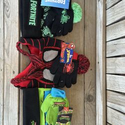 Boys Beanies 4$ Each Or 3 For 8$ 