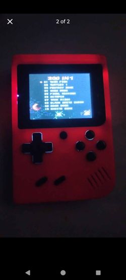 200 Games In One Console Red, Teenage Ninja Turtles And Jason And More Vintage Games 