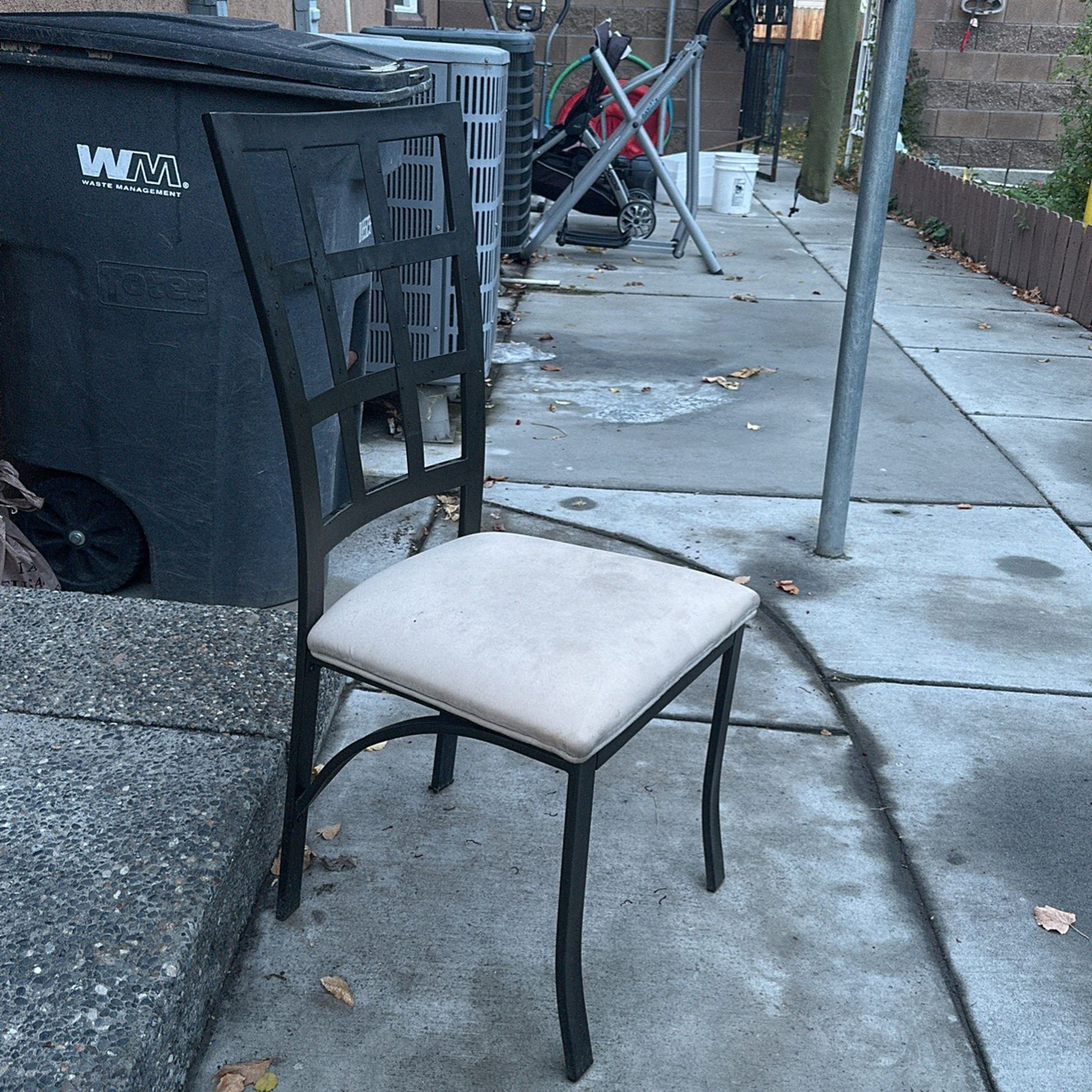 Metal Chair Set Of Three